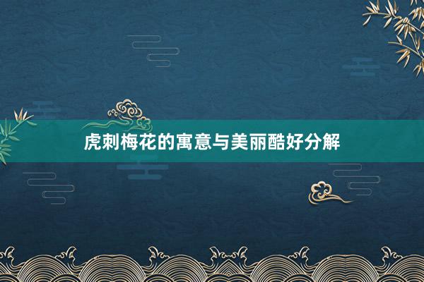 虎刺梅花的寓意与美丽酷好分解